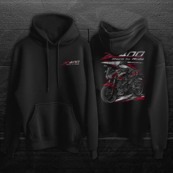 Hoodie Kawasaki Z400 | 2019-2024 - Image 6