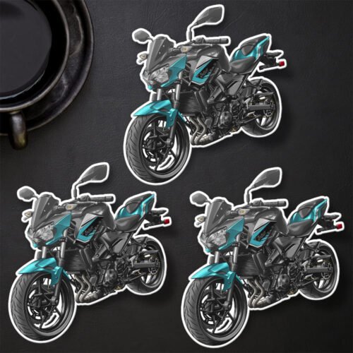 Stickers Kawasaki Z400 – Set of 3 | 2019-2024