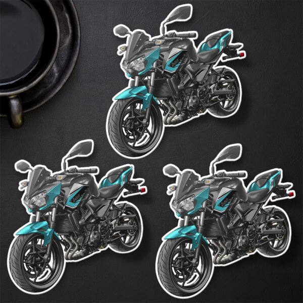 Stickers Kawasaki Z400 - Set of 3 | 2019-2024
