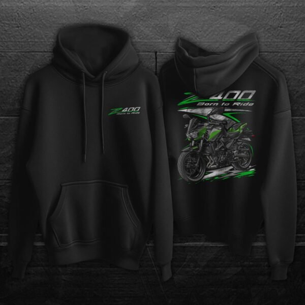 Hoodie Kawasaki Z400 | 2019-2024 - Image 4