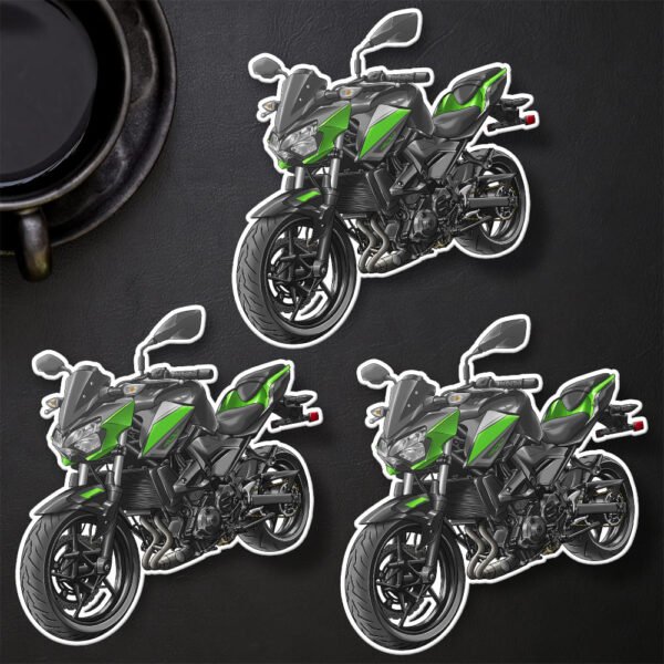 Stickers Kawasaki Z400 - Set of 3 | 2019-2024 - Image 4