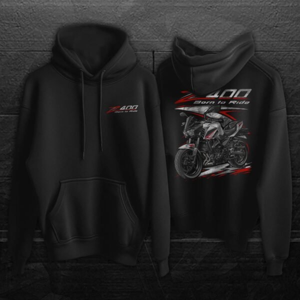 Hoodie Kawasaki Z400 | 2019-2024 - Image 3