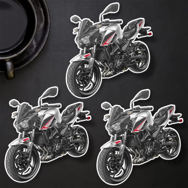 Stickers Kawasaki Z400 - Set of 3 | 2019-2024 - Image 3