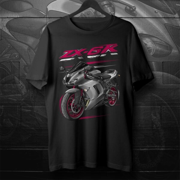 T-shirt Kawasaki ZX-6R | 2007-2008 - Image 9