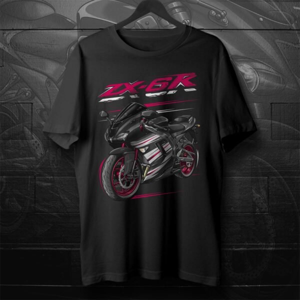 T-shirt Kawasaki ZX-6R | 2007-2008 - Image 3