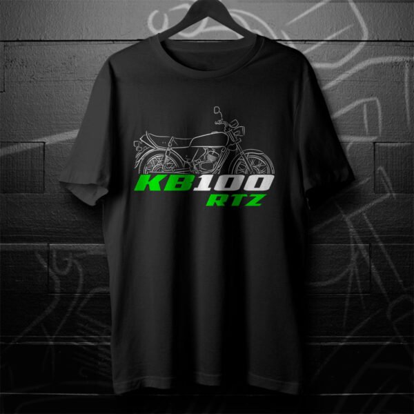 Kawasaki KB100 RTZ 1986-1996 T-shirt for Motorcycle Riders