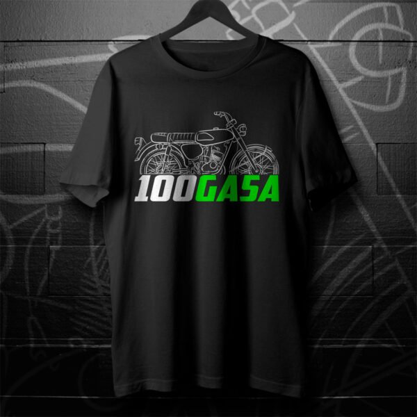 Kawasaki 100 GA5A 1971-1974 T-shirt for Motorcycle Riders
