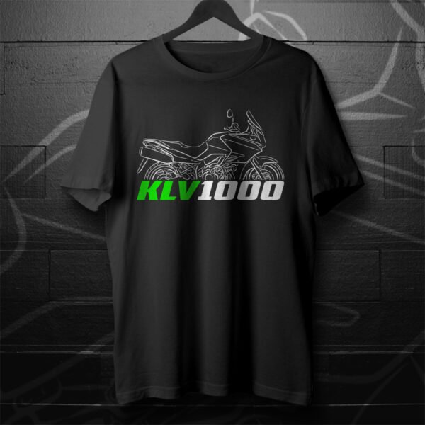 Kawasaki KLV1000 2004-2006 T-shirt for Motorcycle Riders