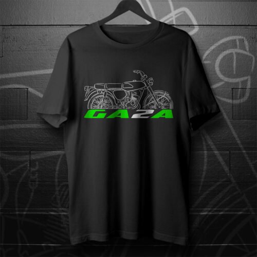 Kawasaki GA2A 1971-1974 T-shirt for Motorcycle Riders