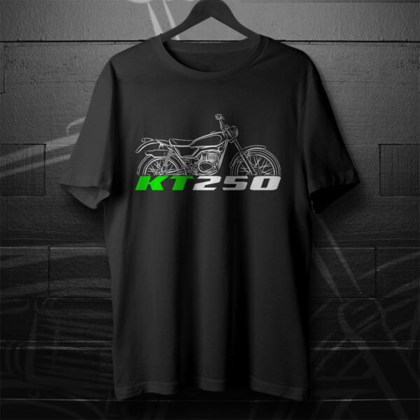Kawasaki KT250 1972-1975 T-shirt for Motorcycle Riders