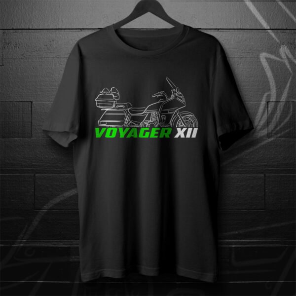 Kawasaki Voyager XII 1986-2003 T-shirt for Motorcycle Riders