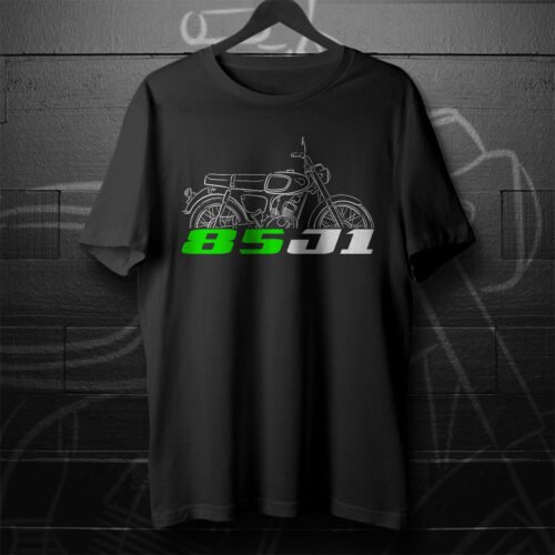 Kawasaki 85 J1 & J1D & J1L 1965-1968 T-shirt for Motorcycle Riders
