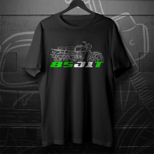Kawasaki 85 J1T &  J1TL 1965-1967 T-shirt for Motorcycle Riders