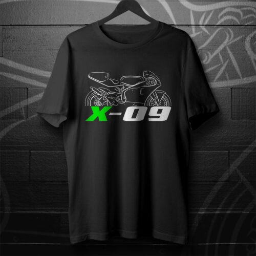 Kawasaki X-09 1992 T-shirt for Motorcycle Riders