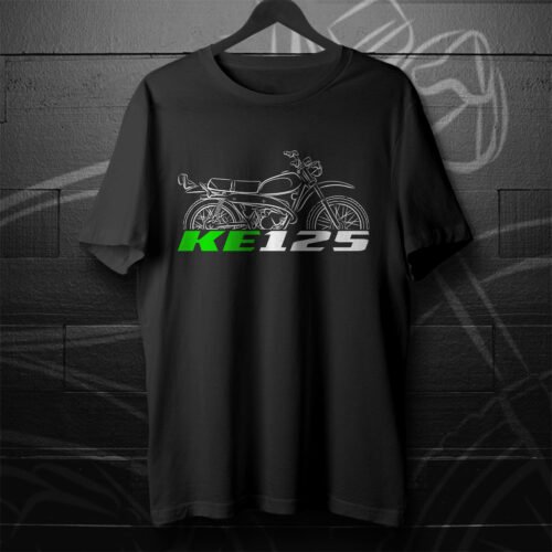 Kawasaki KE125 1976-1985 T-shirt for Motorcycle Riders