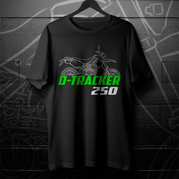 Kawasaki D-Tracker 250 1998-2007 T-shirt for Motorcycle Riders