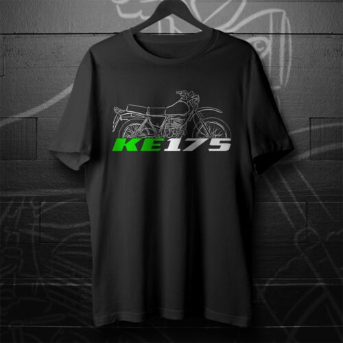 Kawasaki KE175 1976-1983 T-shirt for Motorcycle Riders