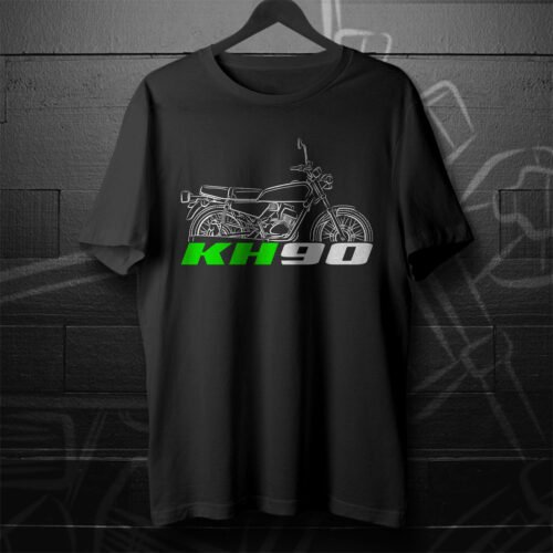 Kawasaki KH90 1977 T-shirt for Motorcycle Riders