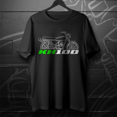 Kawasaki KH100 & KH100EL & KH100EX 1976-1993 T-shirt for Motorcycle Riders