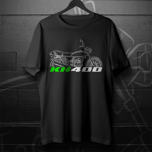 Kawasaki KH400 1976-1980 T-shirt for Motorcycle Riders