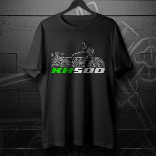 Kawasaki KH500 1976-1978 T-shirt for Motorcycle Riders
