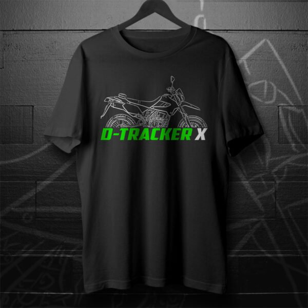 Kawasaki D-Tracker X 1998-2024 T-shirt for Motorcycle Riders