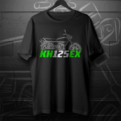 Kawasaki KH125 EX 1984-1985 T-shirt for Motorcycle Riders