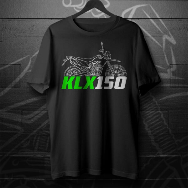 Kawasaki KLX150 2009-2025 T-shirt for Motorcycle Riders - Image 2