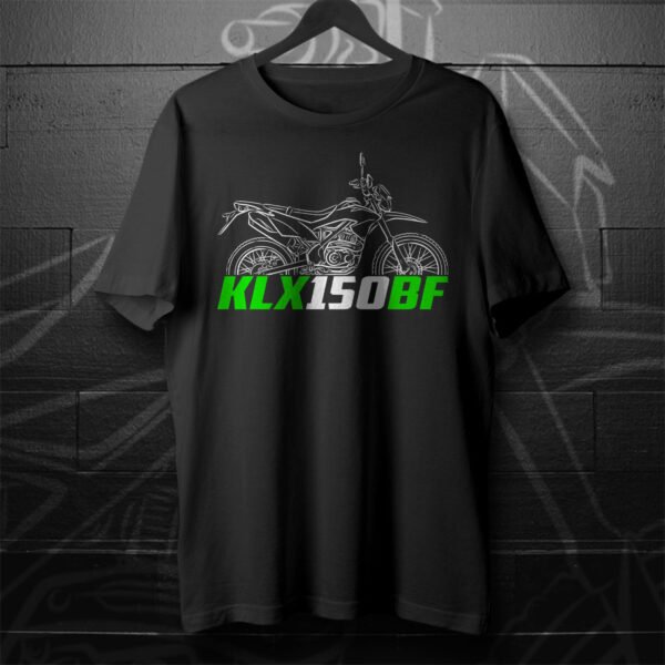 Kawasaki KLX150 2009-2025 T-shirt for Motorcycle Riders - Image 4