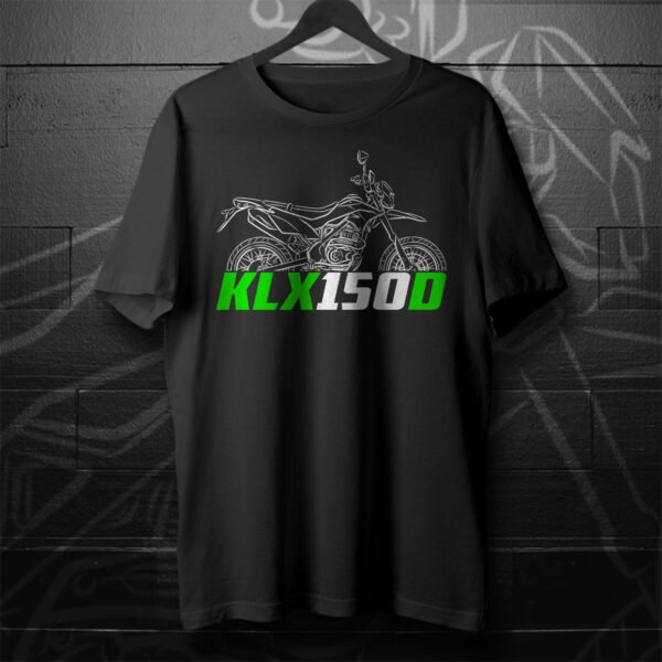Kawasaki KLX150 2009-2025 T-shirt for Motorcycle Riders - Image 5