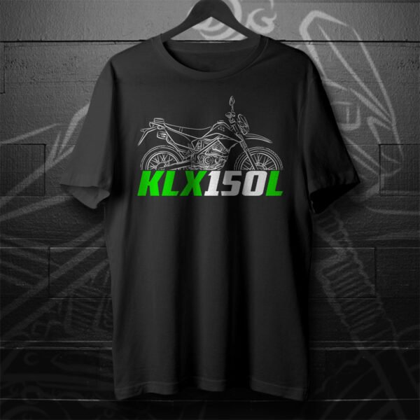 Kawasaki KLX150 2009-2025 T-shirt for Motorcycle Riders - Image 6