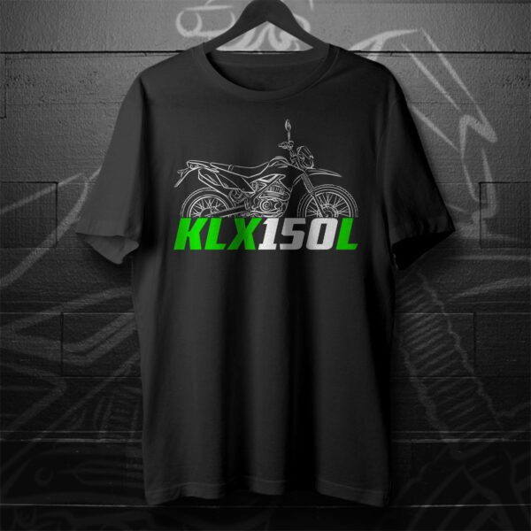 Kawasaki KLX150 2009-2025 T-shirt for Motorcycle Riders - Image 7