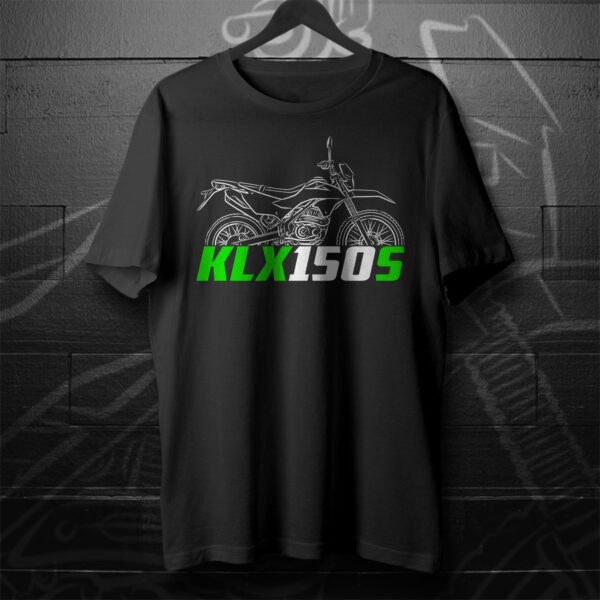 Kawasaki KLX150 2009-2025 T-shirt for Motorcycle Riders - Image 8