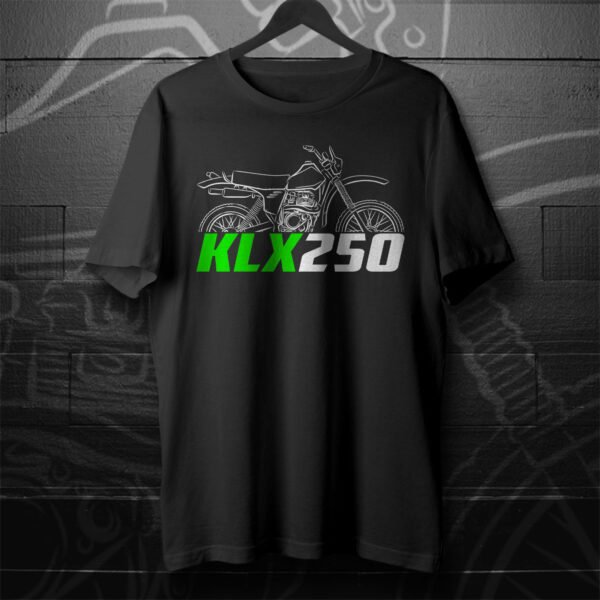 Kawasaki KLX250 1979-2020 T-shirt for Motorcycle Riders