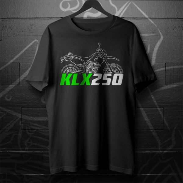 Kawasaki KLX250 1979-2020 T-shirt for Motorcycle Riders - Image 5