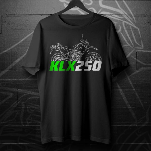 Kawasaki KLX250 1979-2020 T-shirt for Motorcycle Riders - Image 6