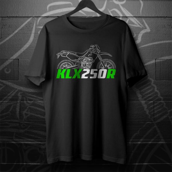Kawasaki KLX250 1979-2020 T-shirt for Motorcycle Riders - Image 8
