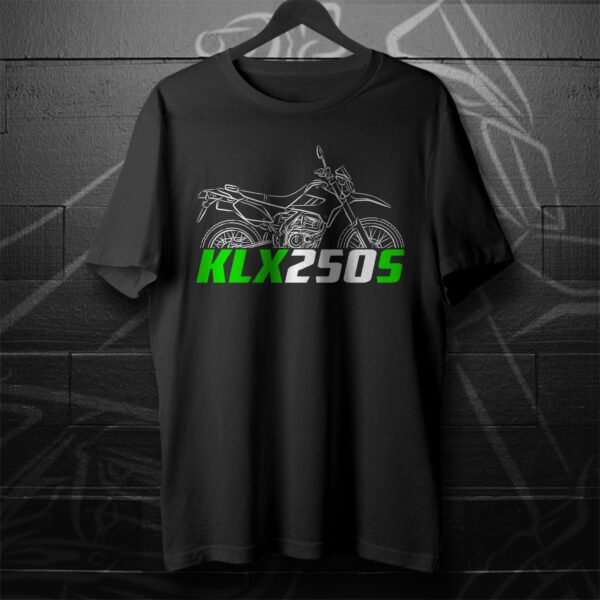 Kawasaki KLX250 1979-2020 T-shirt for Motorcycle Riders - Image 9
