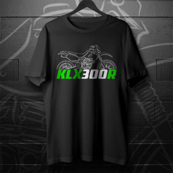 Kawasaki KLX300 1993-2025 T-shirt for Motorcycle Riders - Image 5