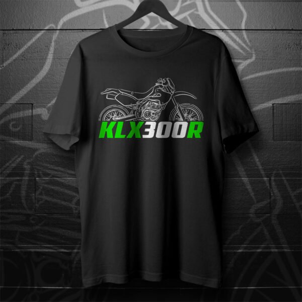 Kawasaki KLX300 1993-2025 T-shirt for Motorcycle Riders - Image 7