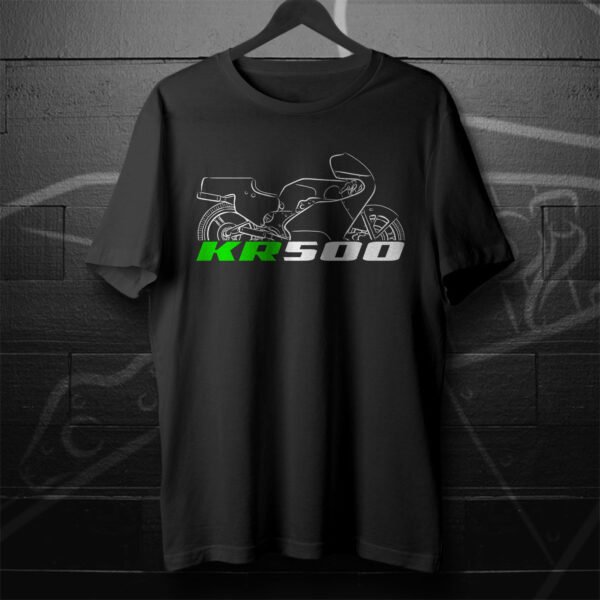 Kawasaki KR500 1980-1982 T-shirt for Motorcycle Riders