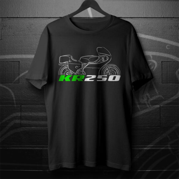 Kawasaki KR250 1975-1986 T-shirt for Motorcycle Riders