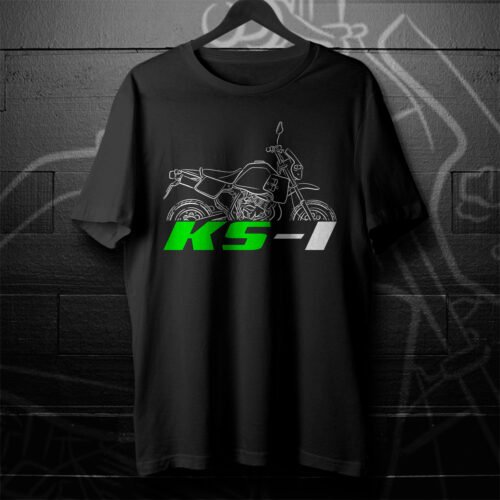 Kawasaki KS-I 1987-1989 T-shirt for Motorcycle Riders