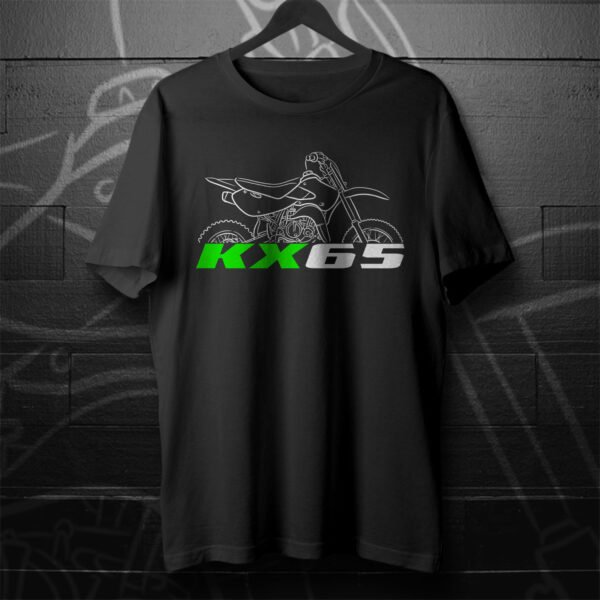 Kawasaki KX65 2000-2025 T-shirt for Motorcycle Riders