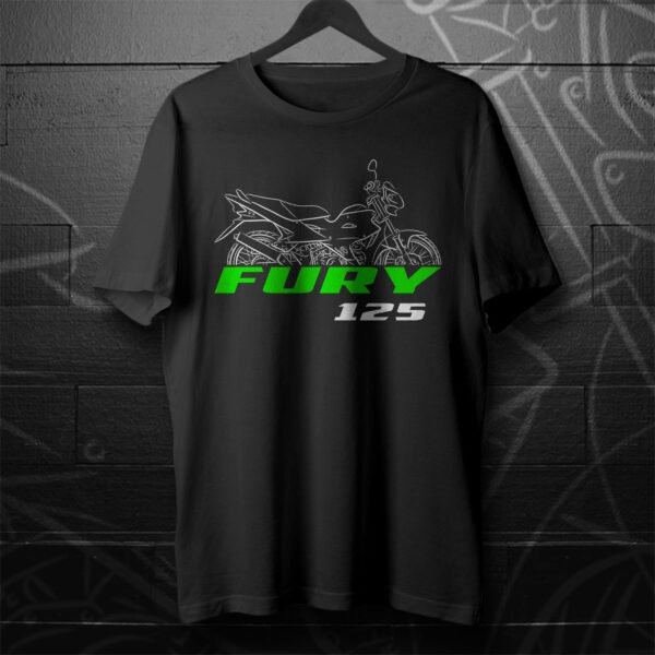 Kawasaki Fury 125 2008-2022 T-shirt for Motorcycle Riders