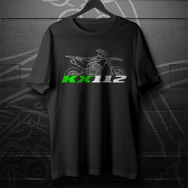 Kawasaki KX112 2022-2025 T-shirt for Motorcycle Riders