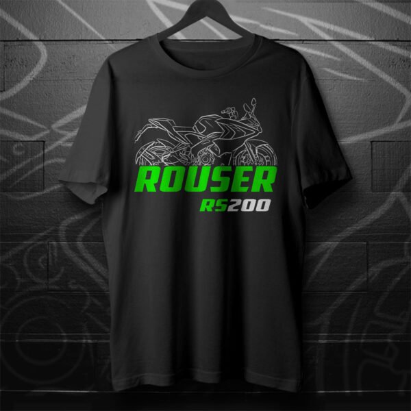Kawasaki Rouser RS200 2021-2024 T-shirt for Motorcycle Riders