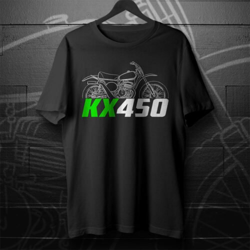 Kawasaki KX450 1974-2025 T-shirt for Motorcycle Riders