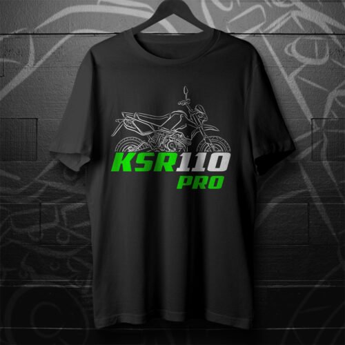 Kawasaki KSR110 Pro 2014-2024 T-shirt for Motorcycle Riders