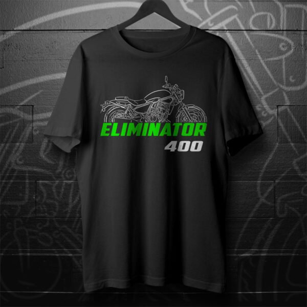 Kawasaki Eliminator 400 & 400SE 2023-2024 T-shirt for Motorcycle Riders